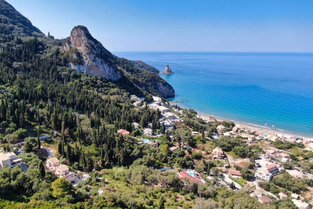 Casa Tramonto Beach View Агиос-Гордиос Экстерьер фото